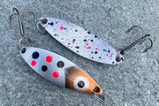 Spinn Craft Trout 3 Sølv/Oransje 5cm/10g - Fiskenerden.no