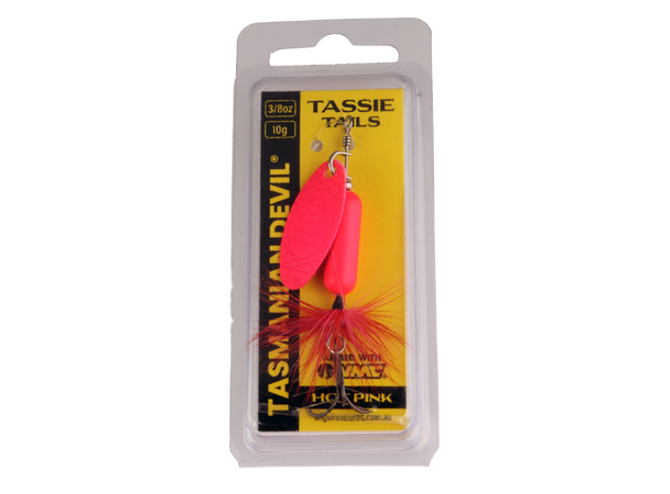 Tassie Tail Hot Pink - Fiskenerden.no