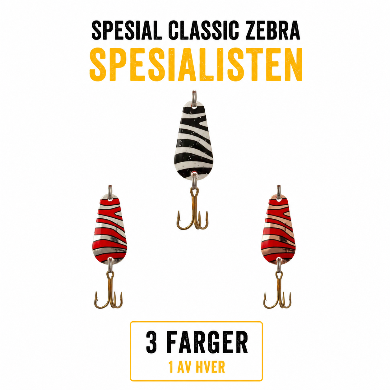 Spesial Classic Zebra Spesialisten - Fiskenerden.no