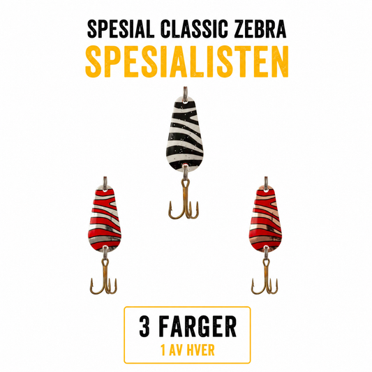 Spesial Classic Zebra Spesialisten - Fiskenerden.no
