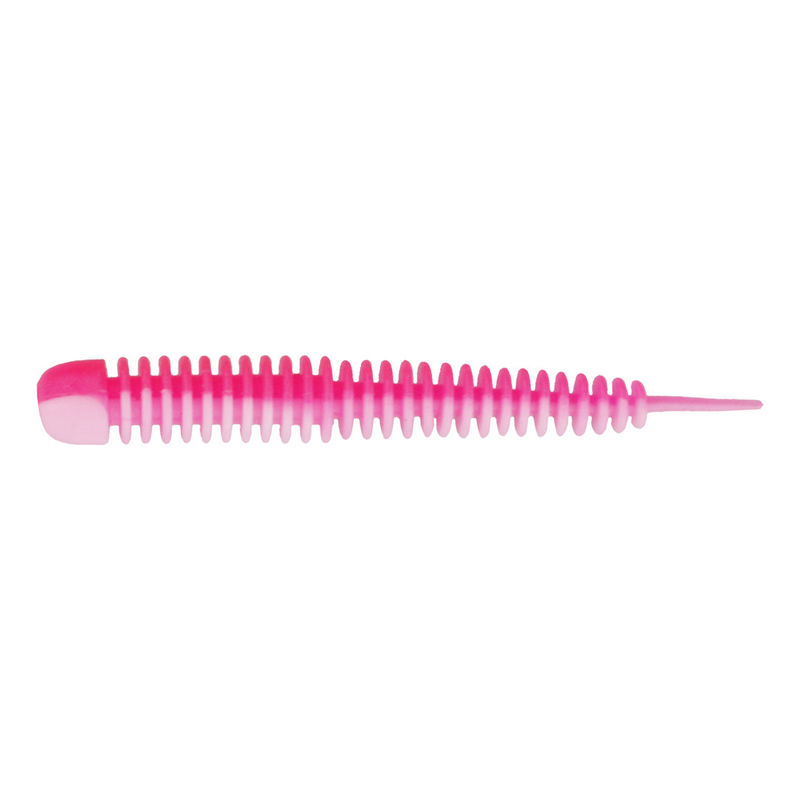 Wriggly 7.5Cm White/Pink - Fiskenerden.no