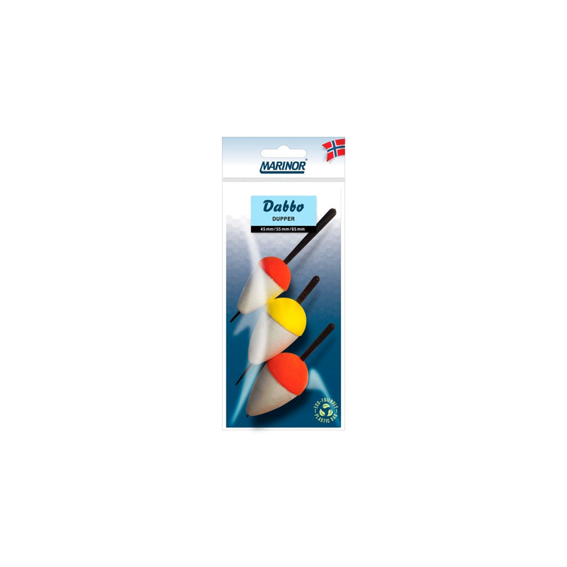 Dabbo Duppedobber fluor 3-pk Ass - Fiskenerden.no