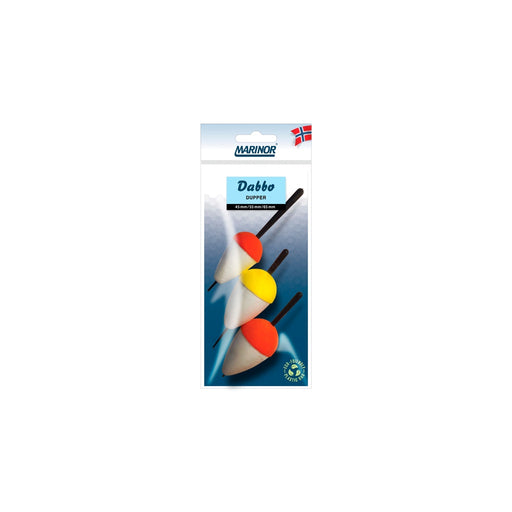 Dabbo Duppedobber fluor 3-pk Ass - Fiskenerden.no