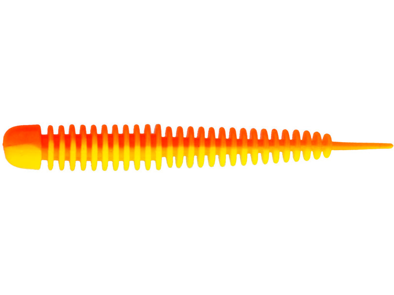 Wriggly 7.5Cm Yellow/Orange - Fiskenerden.no