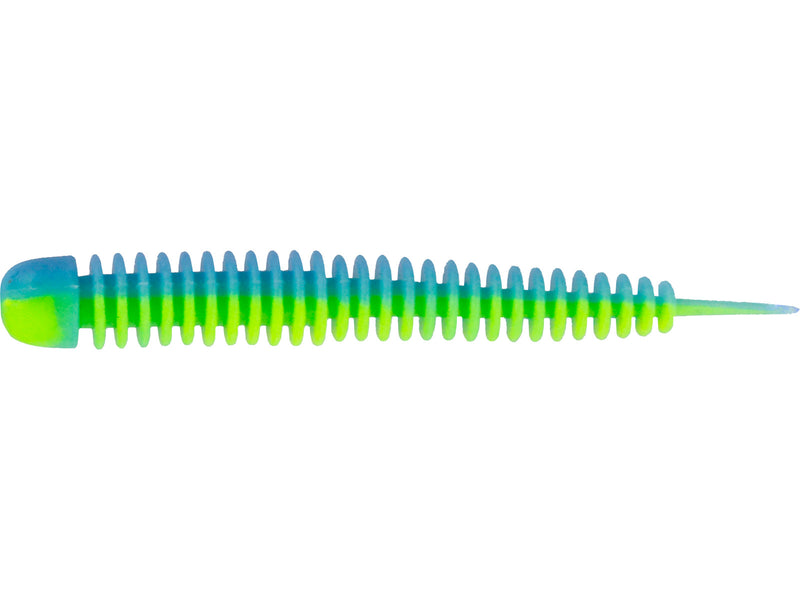 Kinetic Wriggly 7,5cm Baby Blue/Chartreus - Fiskenerden.no
