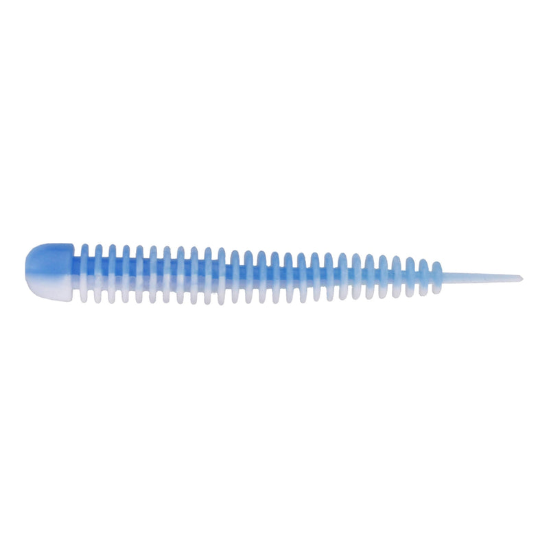 Kinetic Wriggly 7,5cm Baby Blue/White - Fiskenerden.no