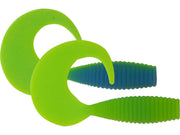Curlypup 5.1Cm Baby Blue/Chartreuse - Fiskenerden.no
