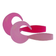 Kinetic Curlypup 5,1cm White/Pink - Fiskenerden.no