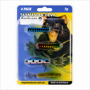 Tasmanian Devil Sett Ferskvann 4pk - Fiskenerden.no