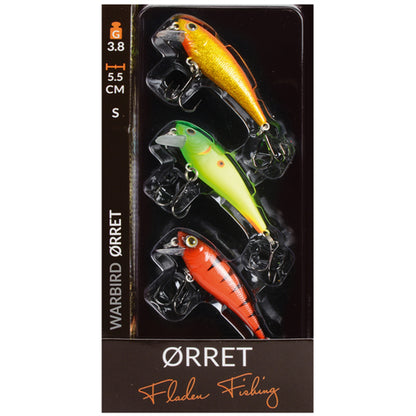 Fladen Wobbler-sett Strong ørret