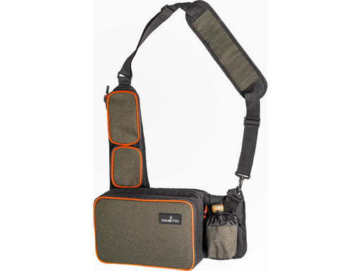 Slukveske Slingbag 1 Box Olive Melange/Orange - Fiskenerden.no