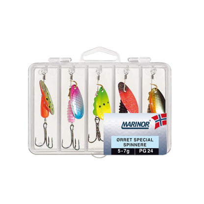 Marinor Ørret Special Ass 5-7g Spinnere