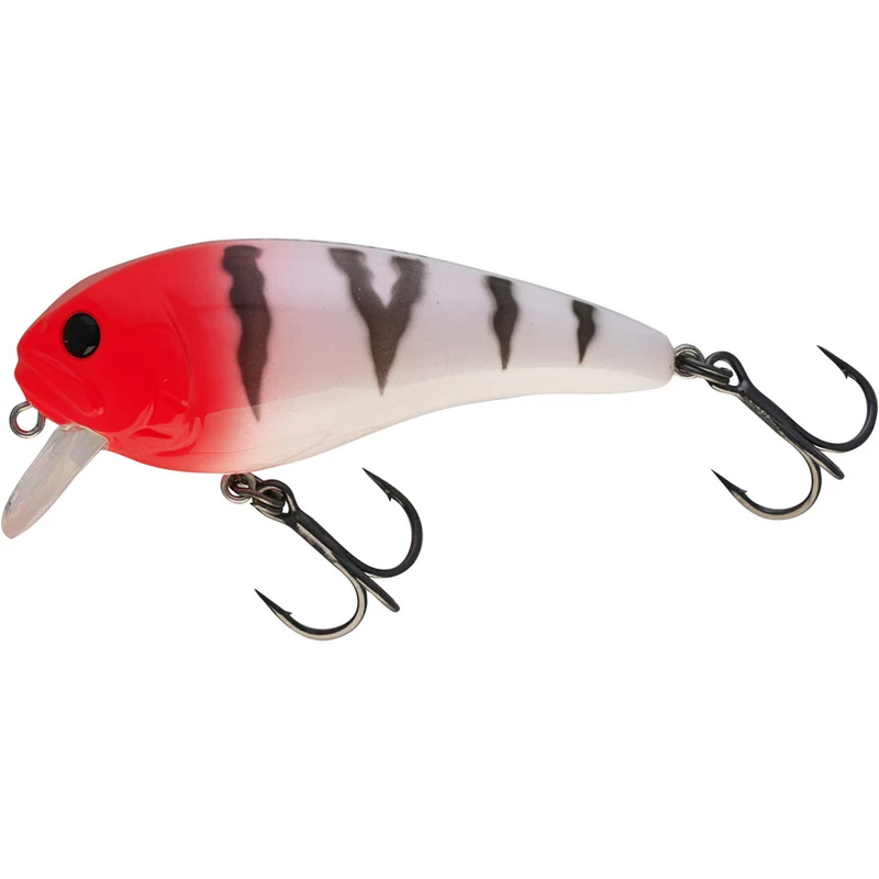 FatBite Crankbait Striped Redhead - Fiskenerden.no