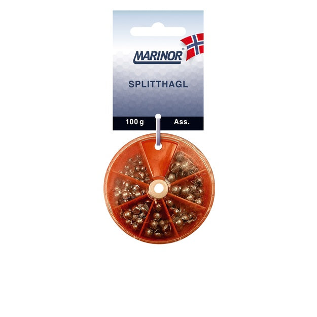 Marinor Splitthagl 100g Ass - Fiskenerden.no