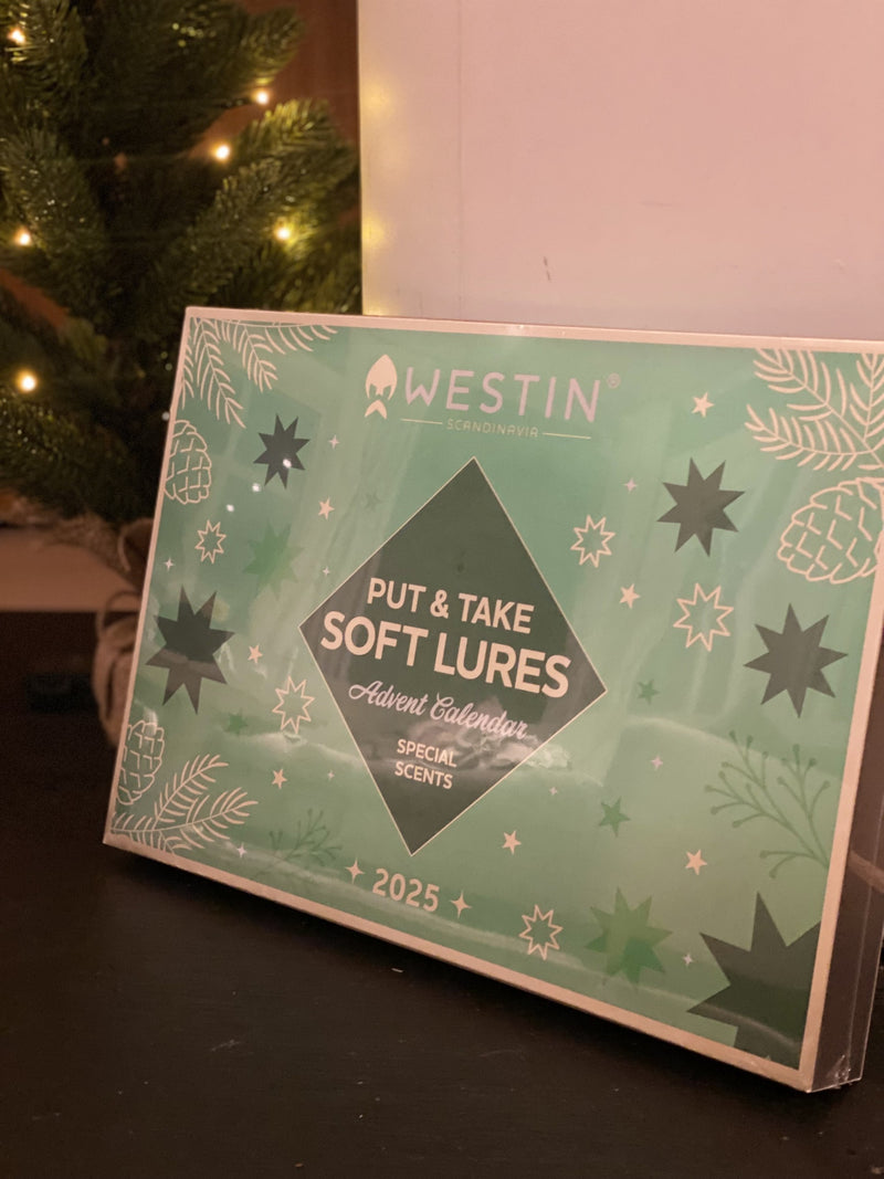 Westin 2025 P&t Soft Bait Advent Calendar - Fiskenerden.no