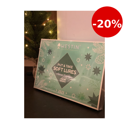 Westin 2025 P&t Soft Bait Advent Calendar - Fiskenerden.no